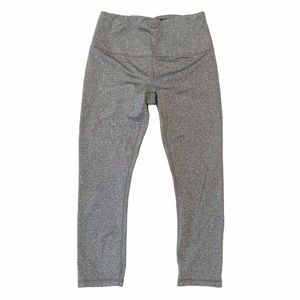 RBX Heather Gray Leggings Crop Capri Athletic Yoga Small Grey
